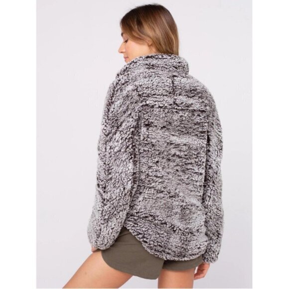 💕THREAD & SUPPLY💕 Lazy Sunday Pullover Charcoal - Picture 4 of 16